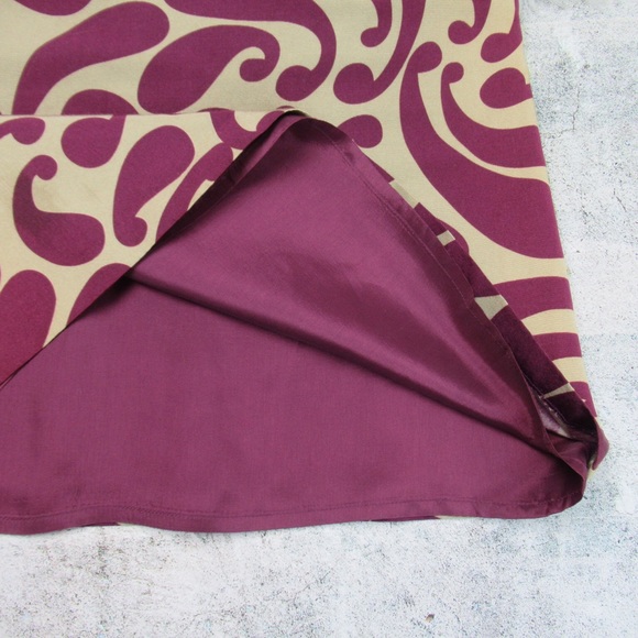 HOSS INTROPIA Silk Blend Boat Neck Abstract Mini Shift Dress Womens Size 36 US 4 - Picture 5 of 10